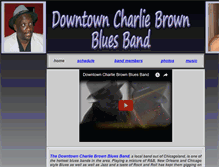 Tablet Screenshot of downtowncharliebrown.com